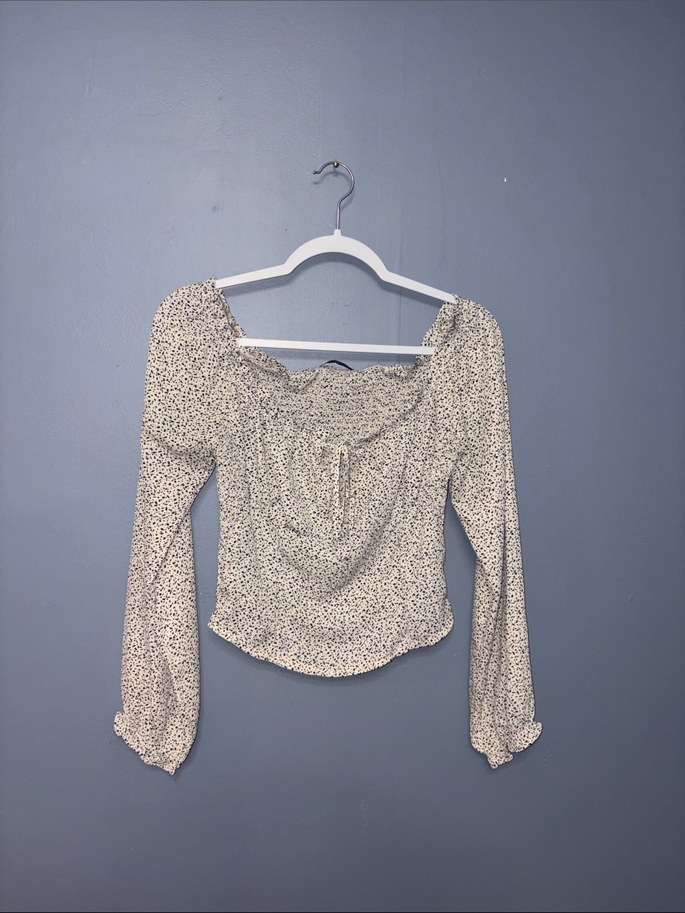 Active USA • Cream Printed Blouse